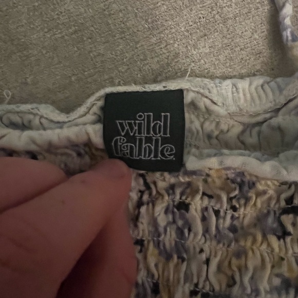 TARGET CUTE FLORAL SUMMER CROP TOP  #croptop - Picture 4 of 4